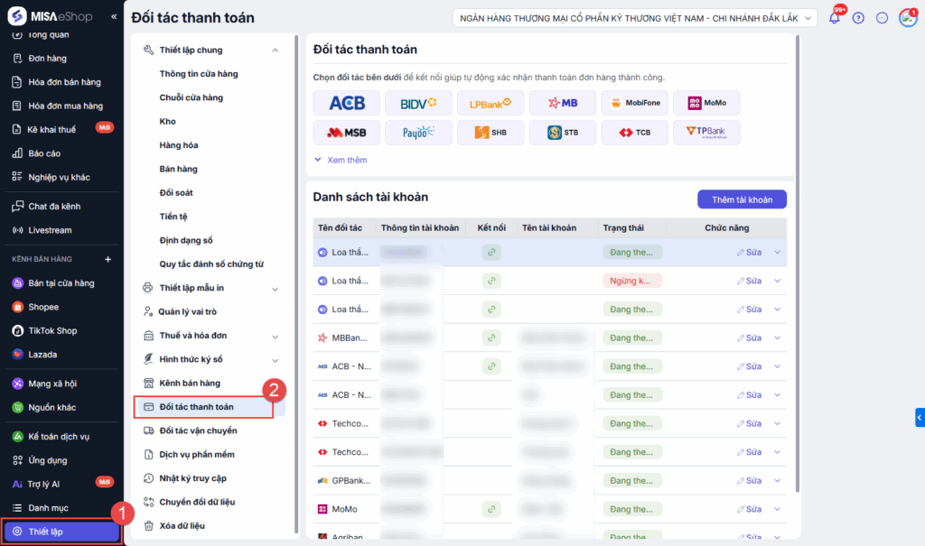 Kết nối jetpay bankhub